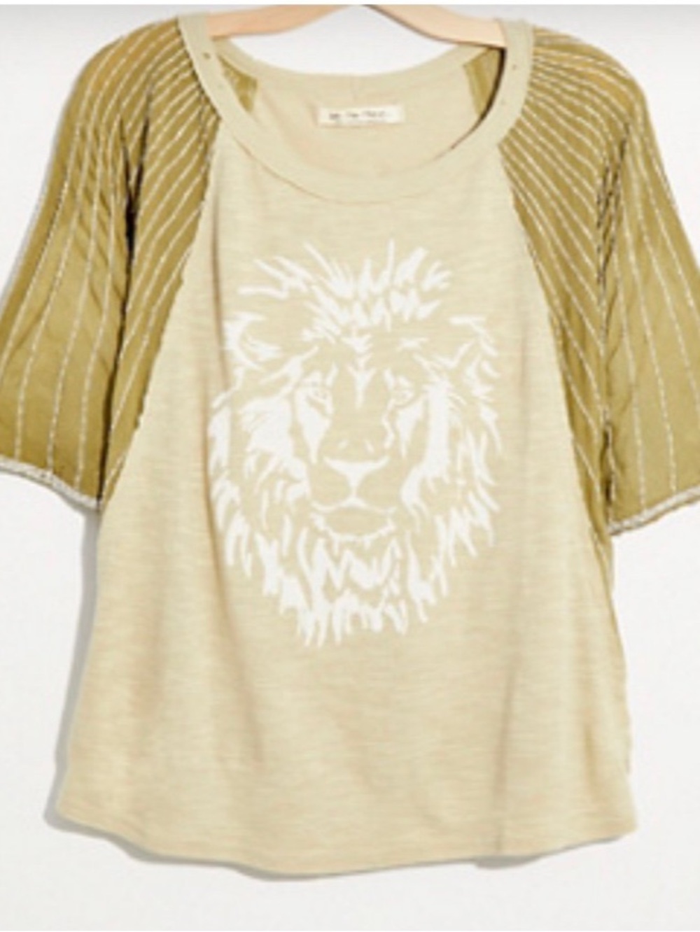 Free People - We the Free Showtime Tee - Olive - NWT - Picture 12 of 12